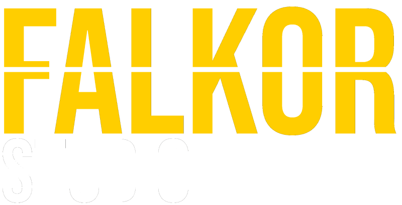 Logotyp Falkor Studio - agencji kreatywnej dla małych i średnich firm